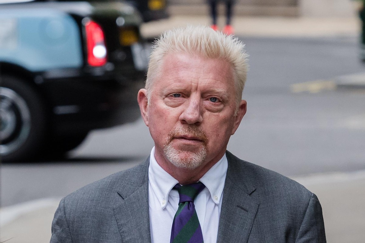 LONDON, UNITED KINGDOM - APRIL 29: Former tennis star Boris Becker arrives at the Southwark Crown Court for sentencing after being found guilty of four charges under the Insolvency Act in relation to ...