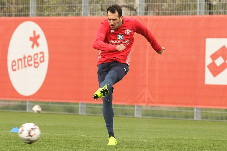 LEVIN OEZTUNALI TRAINING MAINZ 05 II MAINZ PUBLICATIONxNOTxINxUSA