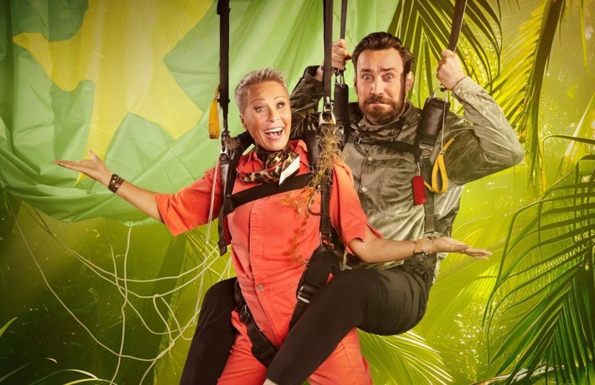 Sonja Zietlow und Jan Köppen moderieren auch dieses Jahr das Dschungelcamp.