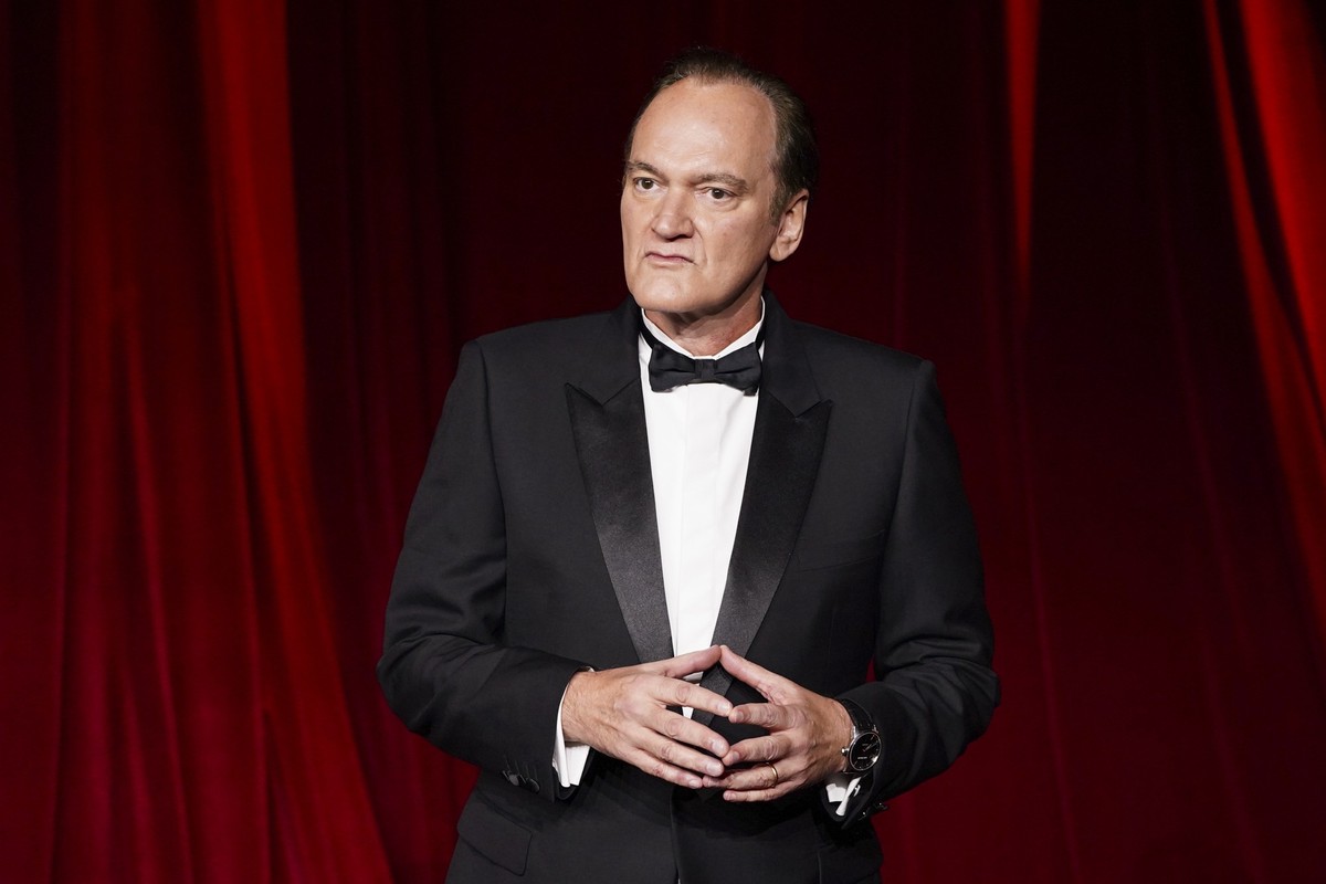 Quentin Tarantino arrives at the fourth annual Academy Museum Gala on Saturday, Oct. 19, 2024, at the Academy Museum of Motion Pictures in Los Angeles. (Photo by Jordan Strauss/Invision/AP)