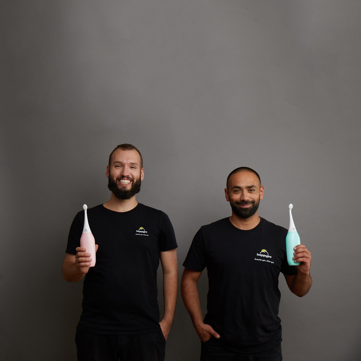 Frank Schmischke und Oliver Elsoud haben "HappyPo" gegründet.