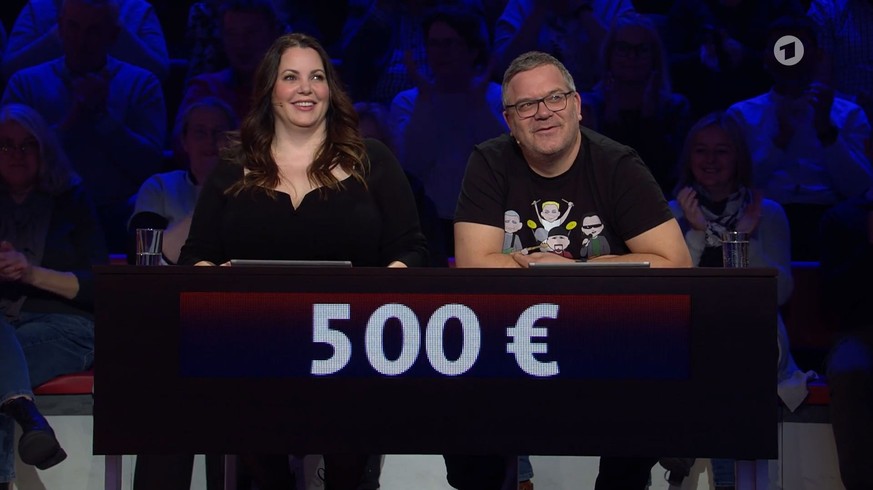 Elton spielte zusammen mit Paula Lambert bei "Wer weiß denn sowas?".