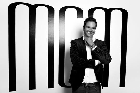 Marco Sinervo, head of the Hamburg model agency MGM.