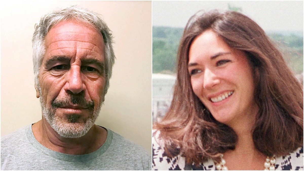 July 2, 2020: Left: 2017 photo, provided by the New York State Sex Offender Registry, of JEFFREY EPSTEIN. Right: A 1991 file photo of British socialite GHISLAINE MAXWELL, 58, arriving at Epsom Racecou ...