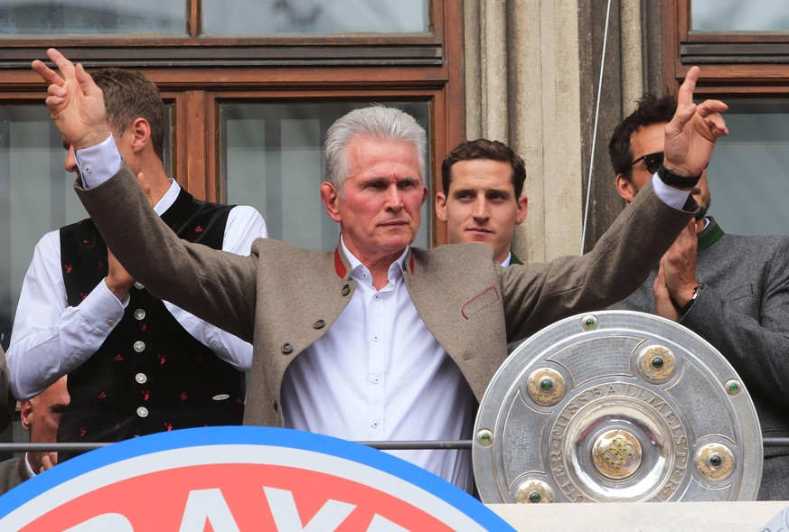 Jupp Heynckes feiert 2018 bei seinem vierten Engagement als Trainer des FC Bayern nochmal die Meisterschaft. Zuvor war er schon von 1987 bis 1991, 2009 und von 2011 bis 2013 Coach beim Rekordmeister.