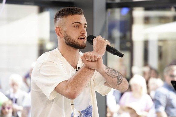 Leandro Bojani rappte beim Casting.