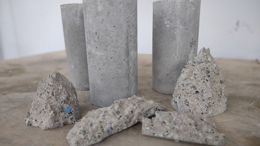 An der Mischung aus Abfallprodukten und Zement für den perfekten Beton wurde in mehreren Studien geforscht.