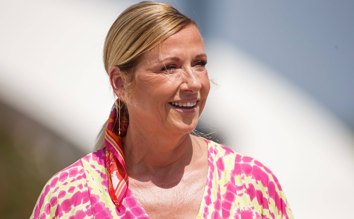 ZDF Fernsehgarten, 19.06.2022 Andrea Kiewel, ZDF Fernsehgarten, 19.06.2022 *** ZDF TV Garden, 19 06 2022 Andrea Kiewel, ZDF TV Garden, 19 06 2022 Copyright: xNeisx/xEibner-Pressefotox