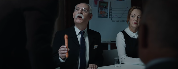 Hier wird die Karotten-Idee im Video gepitcht.