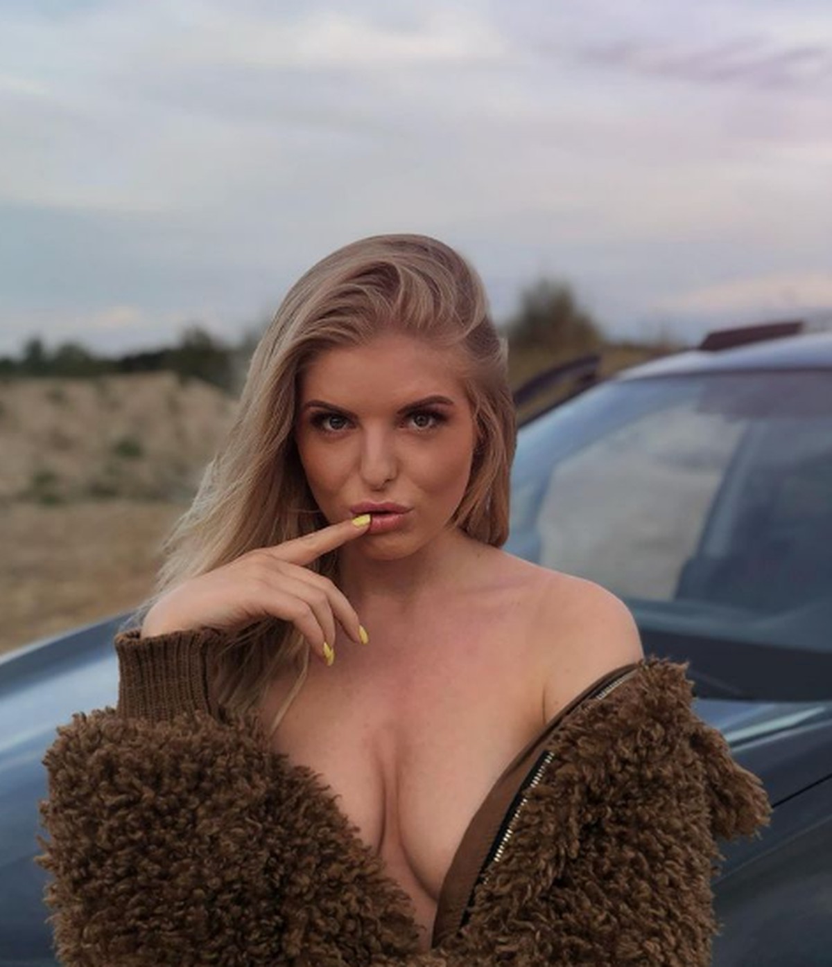 So sexy präsentiert sich Antonia ihren Followern.