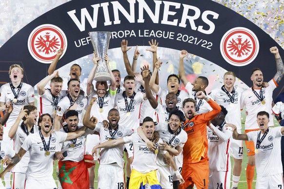Außenseiter Eintracht Frankfurt hat vergangene Saison sensationell die Europa League gewonnen. 