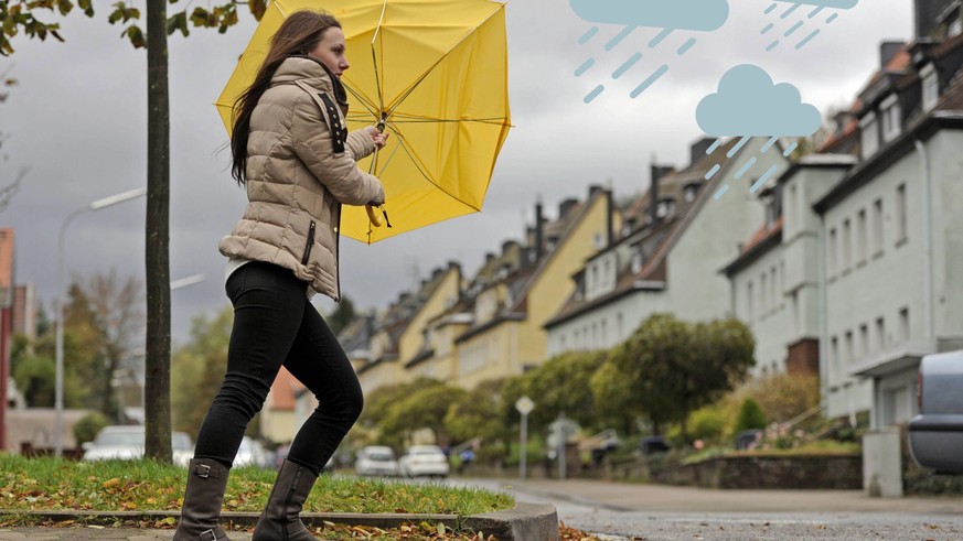 Gelbe Regenschirme spielen nicht nur in "How I Met Your Mother" eine tragende Rolle.