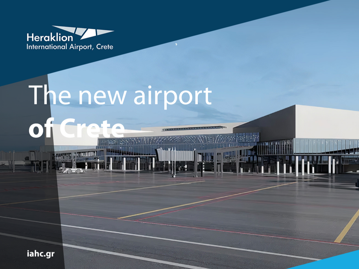 Gute Aussichten: So modern soll der neue Flughafen auf Kreta aussehen.