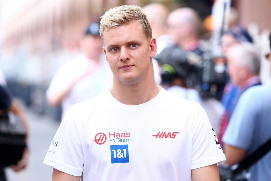 Formula 1 - Monaco Grand Prix 2022 Mick Schumacher of Haas F1 Team looks on before the Formula 1 Monaco Grand Prix 2022 at Circuit de Monaco on May 29, 2022 in Monte-Carlo, Monaco. Monte Carlo Circuit ...