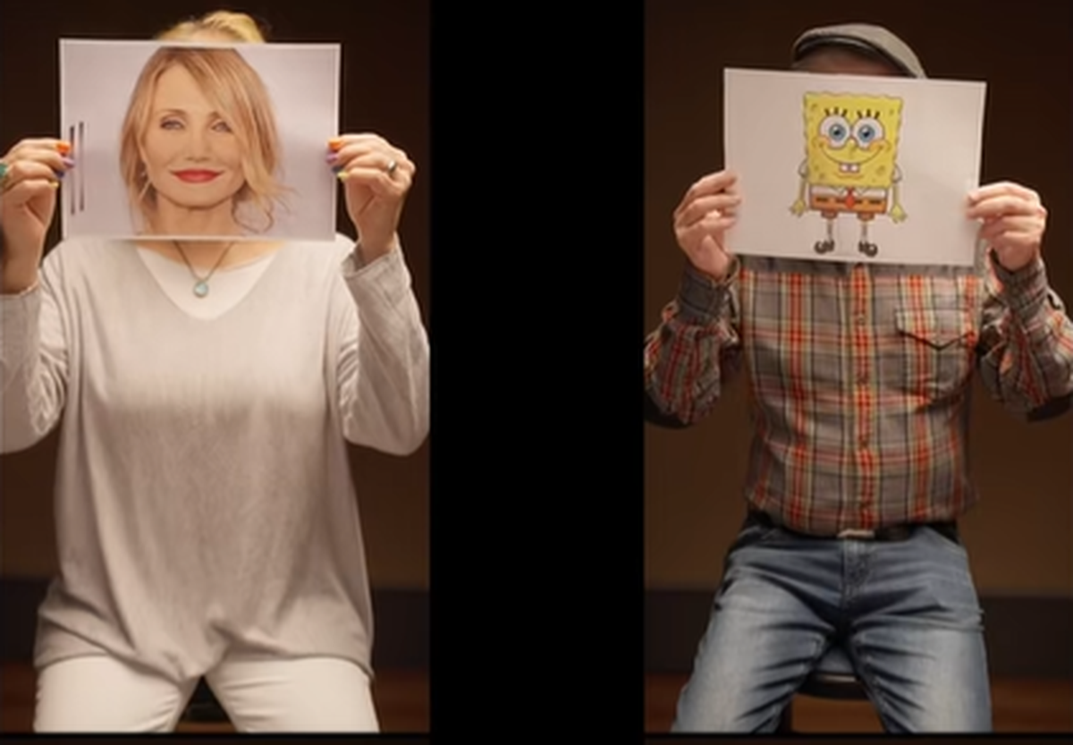 Die deutschen Sprecher von Spongebob und Cameron Diaz protestieren gegen Künstliche Intelligenz.
