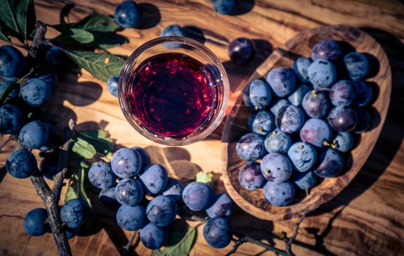 The fruits of the sloe thorn are often processed into liqueur