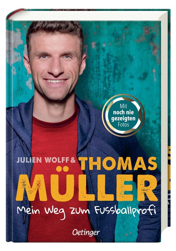 Das Buch von Thomas Müller ist ab Montag erhältlich.