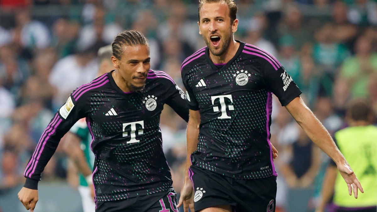 Sané parle de sa relation avec Harry Kane