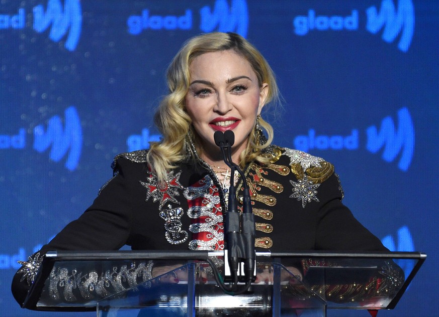 ARCHIV - 04.05.2019, USA, New York: Madonna, US-amerikanische S