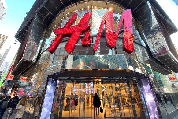 FILE PHOTO: The H&amp;M clothing store is seen in Times Square in Manhattan, New York, U.S., November 15, 2019. REUTERS/Mike Segar/File Photo GLOBAL BUSINESS WEEK AHEAD