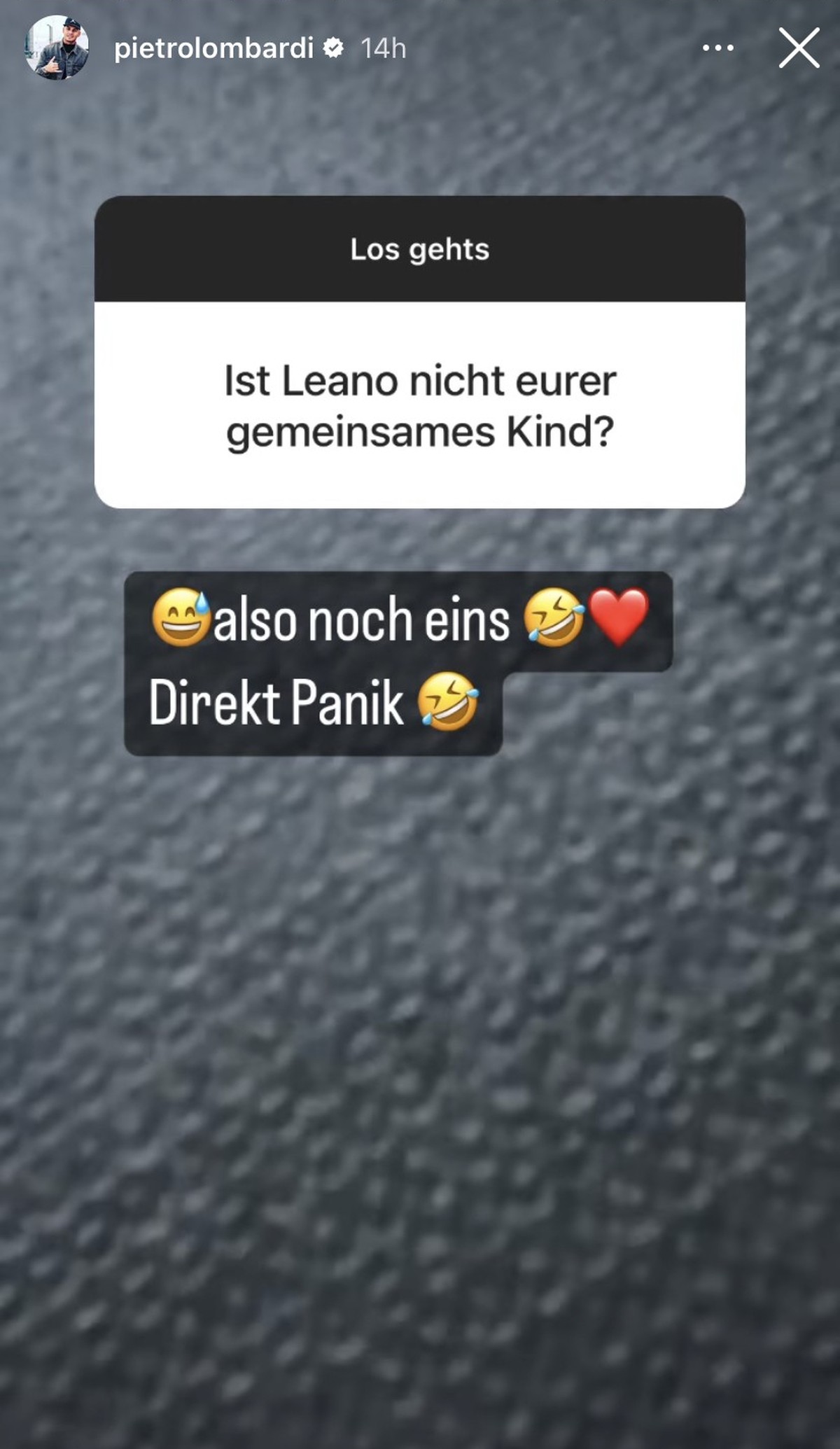 Seine Richtigstellung folgte prompt.