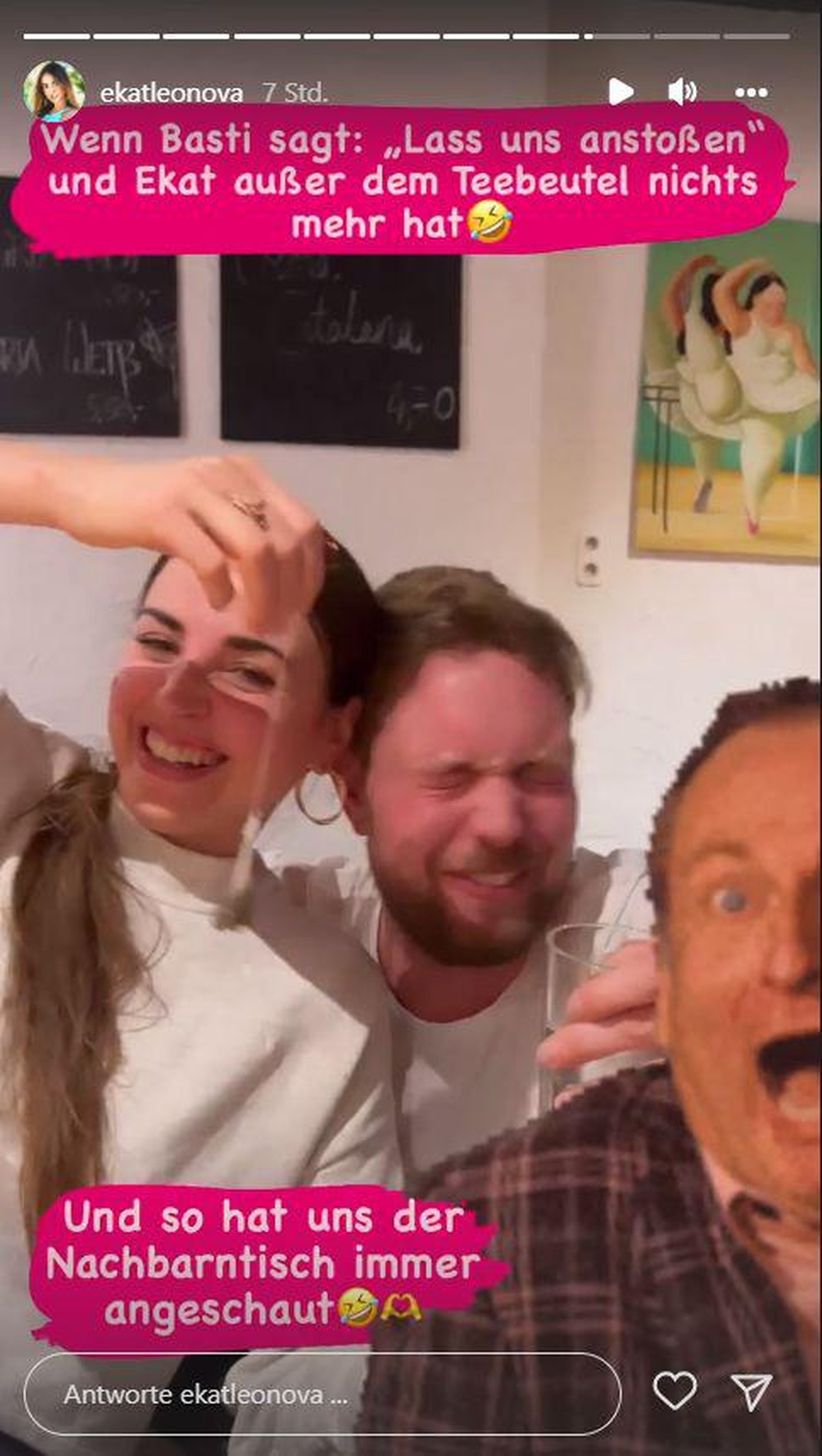 Ekat und Bastian sind trotz ihres "Let's Dance"-Aus bestens gelaunt.