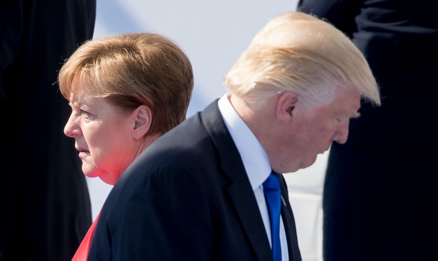 "Angela war ein Superstar" – wie Trump jetzt über die Kanzlerin lästert 