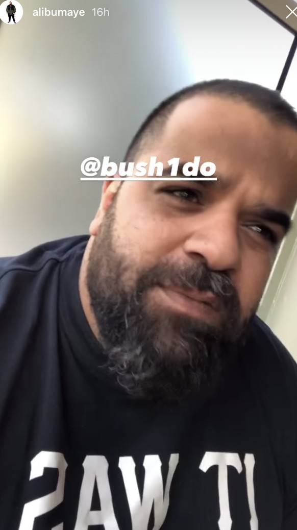 Ali Bumaye: Der Rapper richtete in seiner Instagram-Story seine Worte direkt an Bushido.