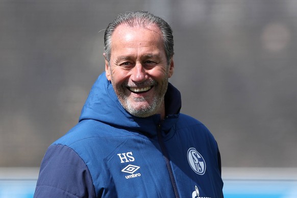 Lustig kann er: Huub Stevens.