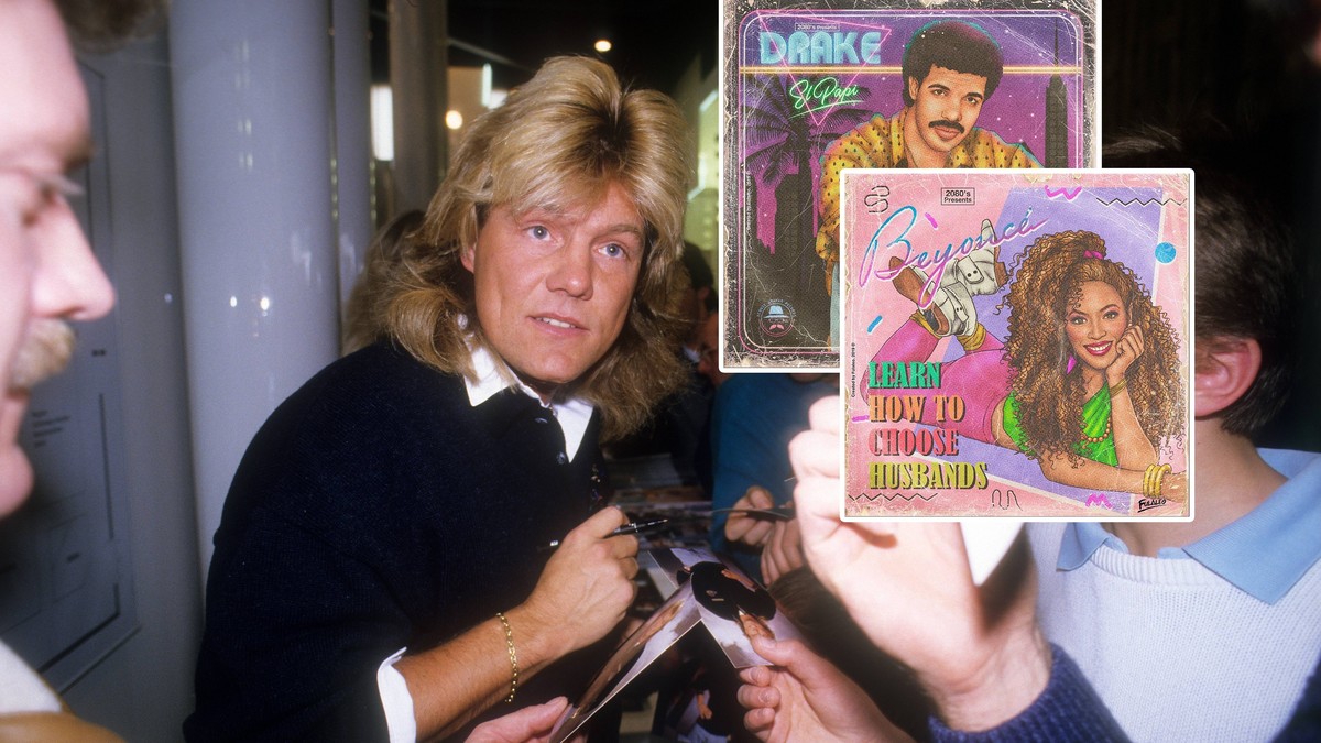 Drake Beyonce Und Co So Wurden Musik Stars Im 80er Stil Aussehen Watson