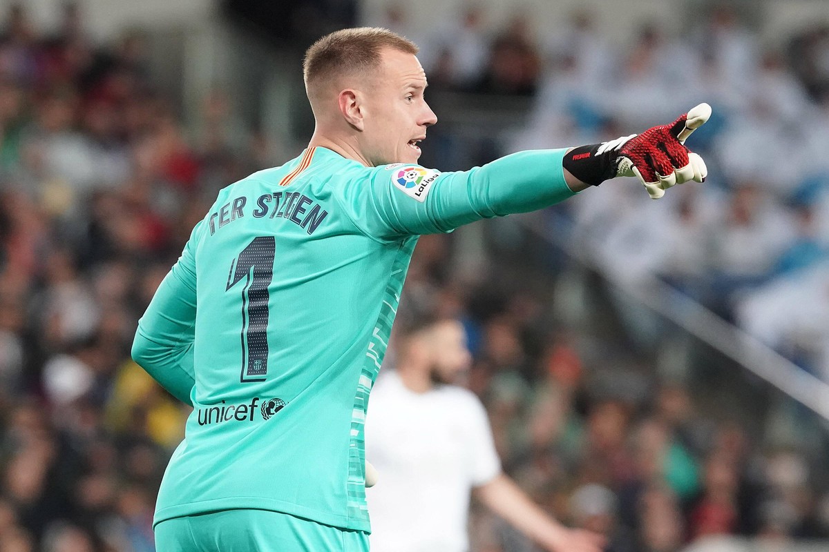 Beim FC Barcelona (noch) die unangefochtene Nummer eins: Marc-André ter Stegen.
