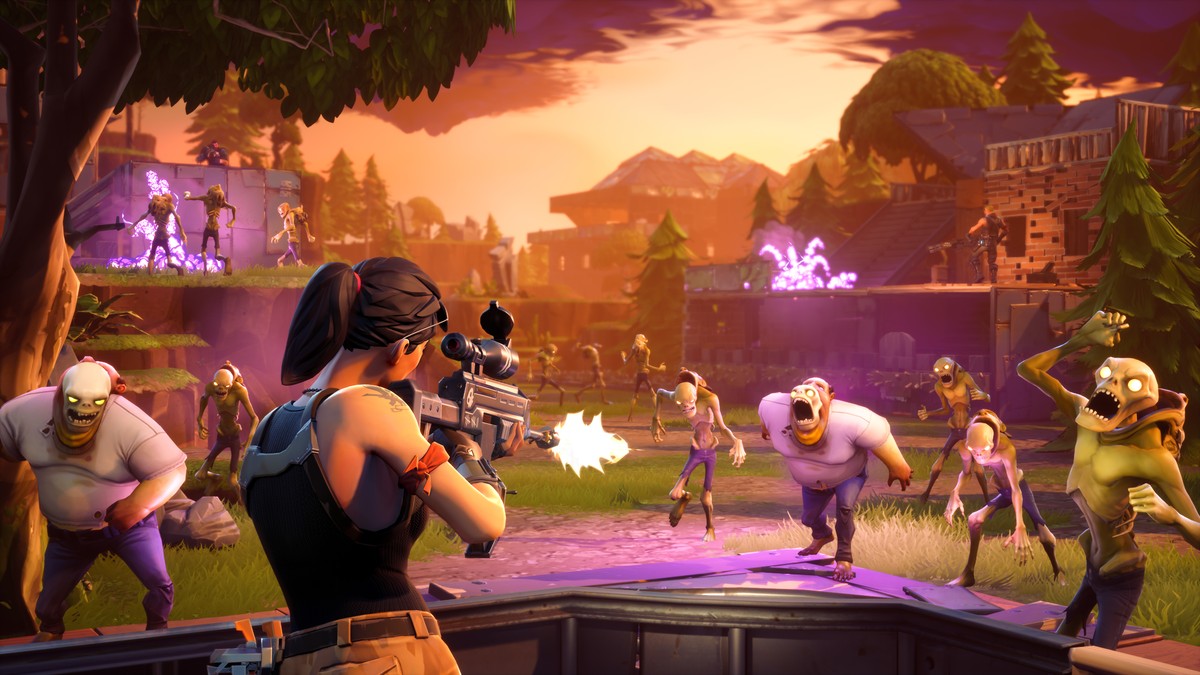 Szene aus Fortnite