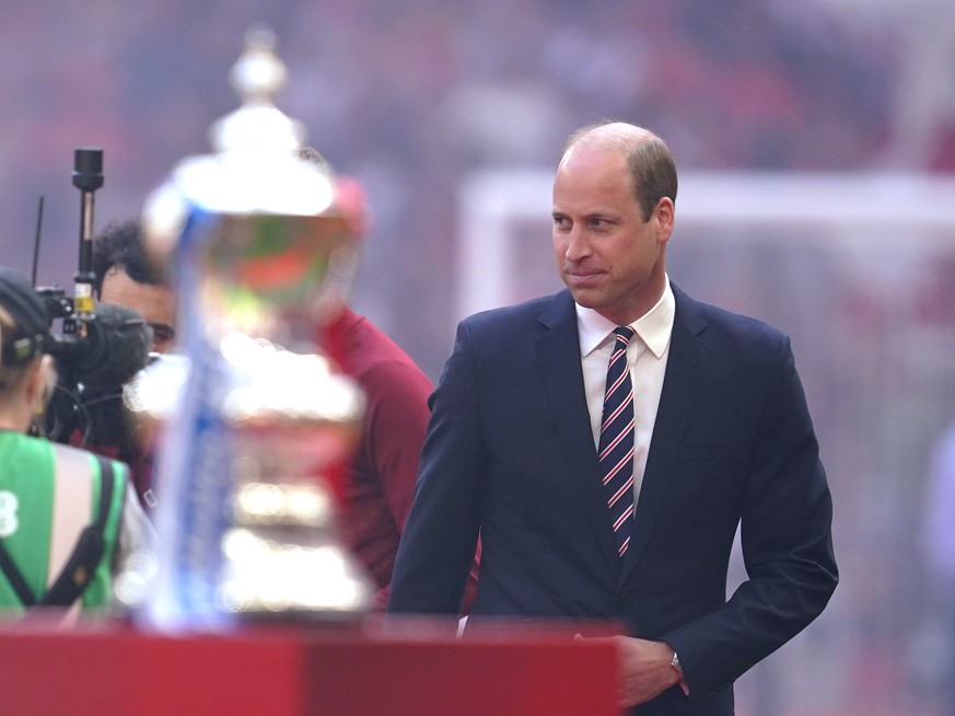 Liverpool-Fans buhten den Herzog von Cambridge am Samstag bei einem Spiel aus.