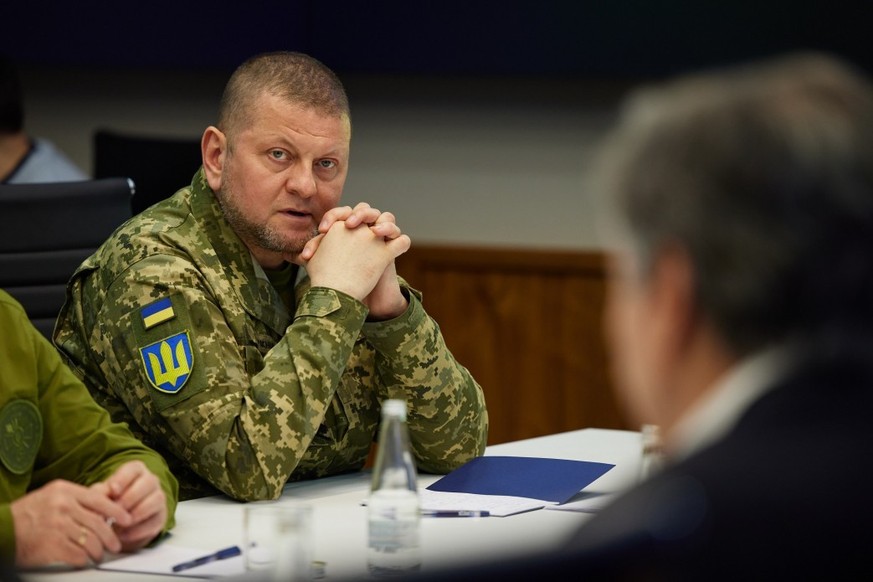ARCHIV - 25.04.2022, Ukraine, Kiev: Der Oberkommandierenden der ukrainischen Streitkr