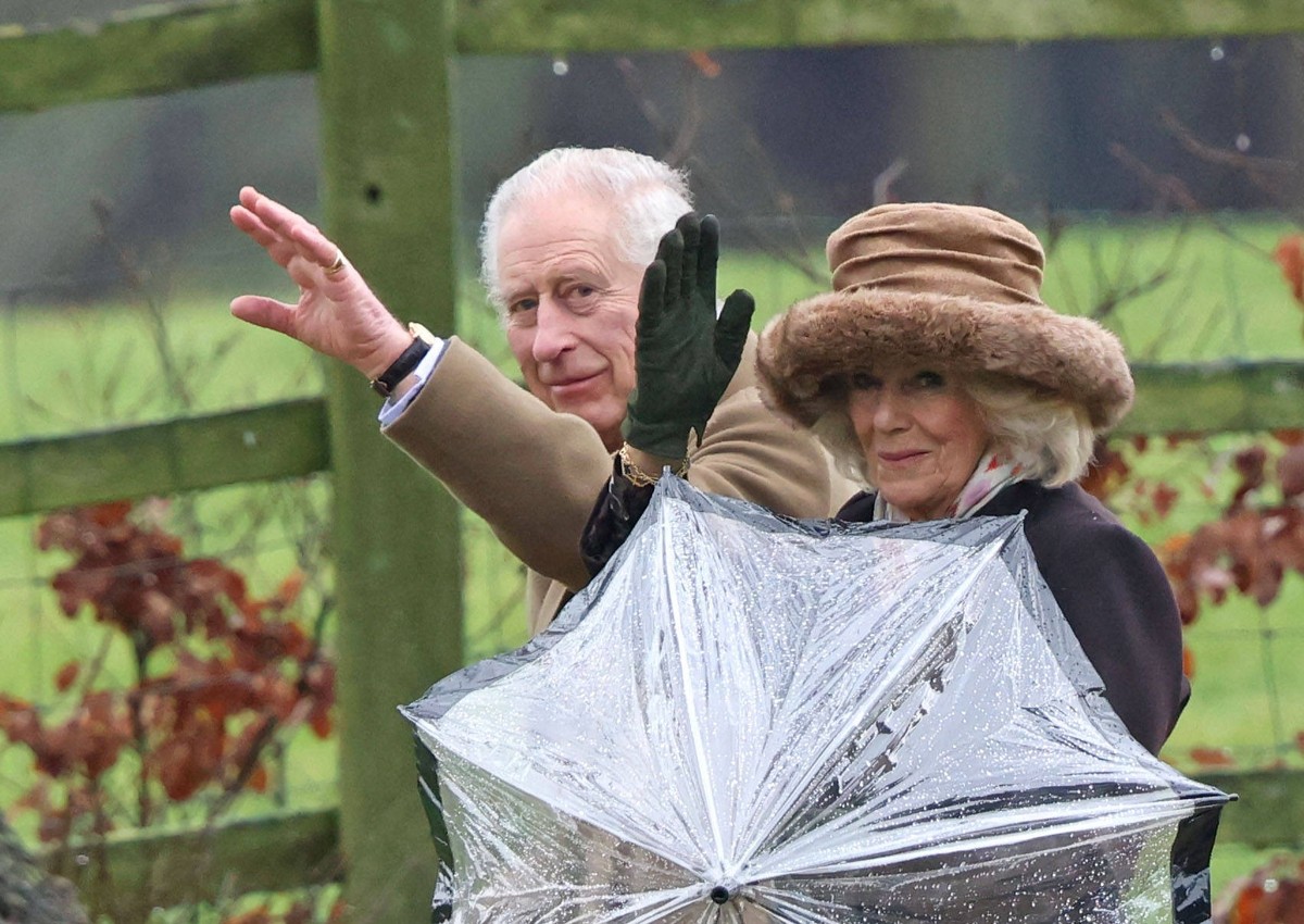 King Charles III and Queen Camilla, attend the Sunday morning service at St. Mary Magdalene church in Sandringham. His Majesty has been spending time at Sandringham since his public announcement that  ...