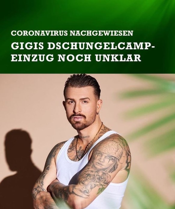 Gigi infizierte sich mit Corona.