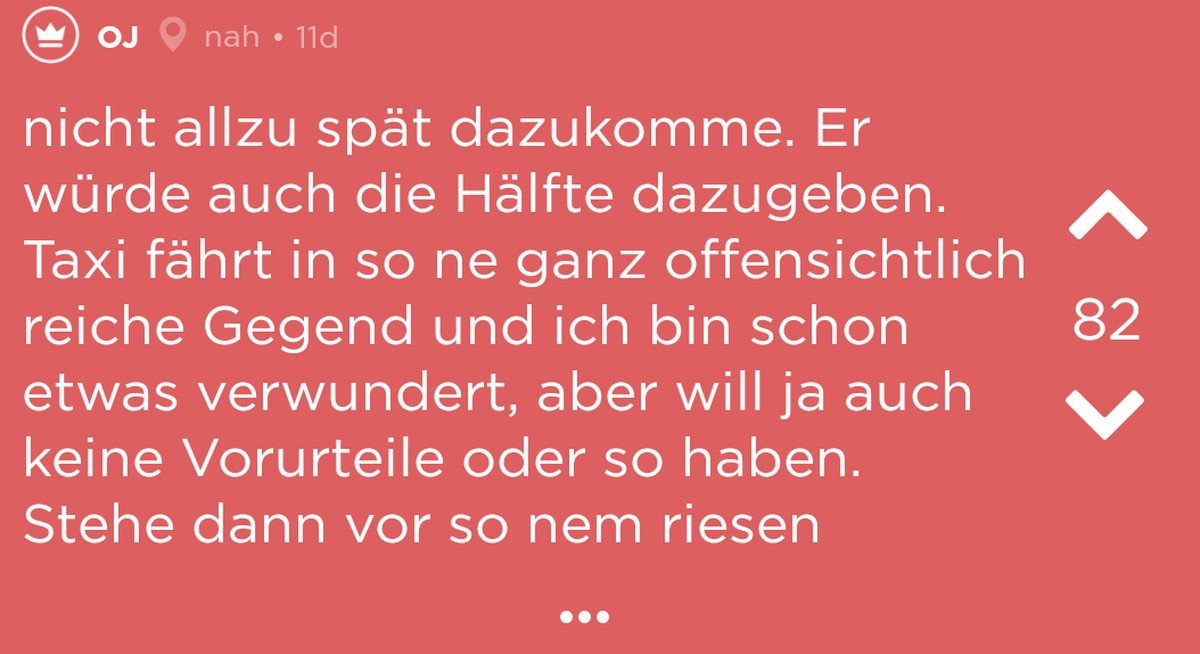 Tinder Jodel - Sammlung
