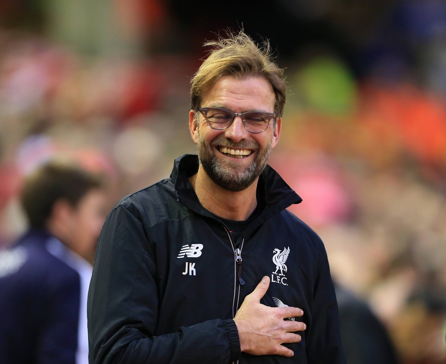 Liverpool s Jurgen Klopp looks on Barclays Premier League- Liverpool vs Leicester City - Anfield - England - 26th December 2015 - Picture David Klein/Sportimage PUBLICATIONxNOTxINxUK

Liverpool s Ju ...