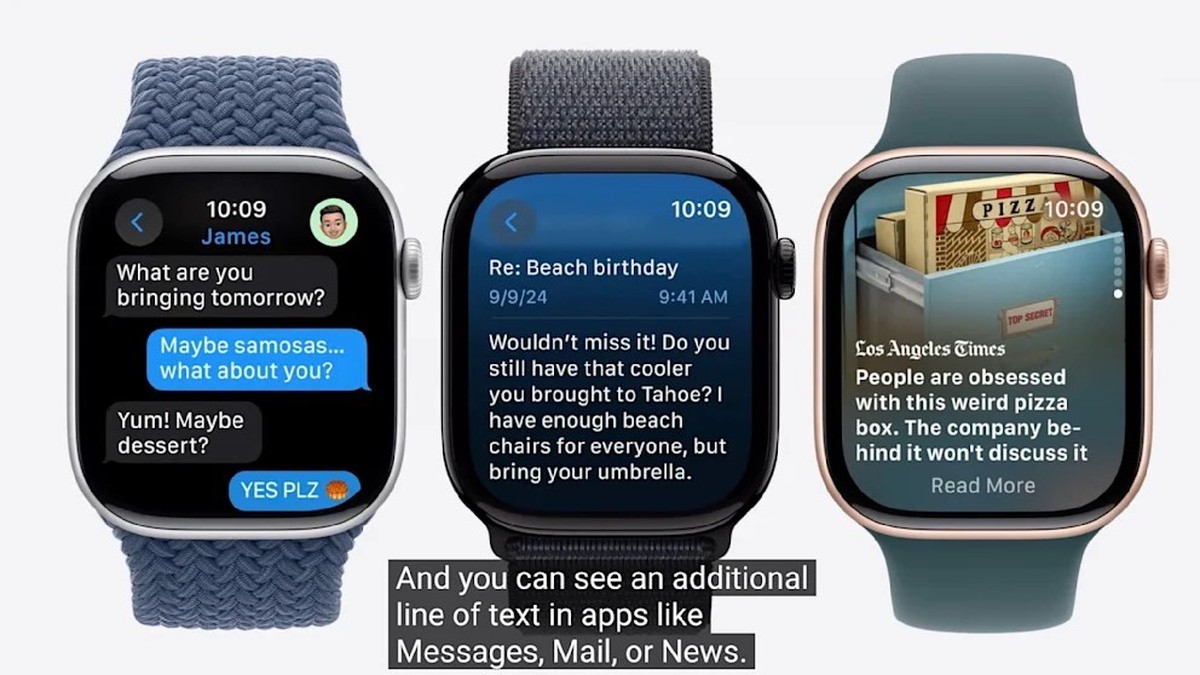 So sieht sie auch, die Apple Watch Series 10.