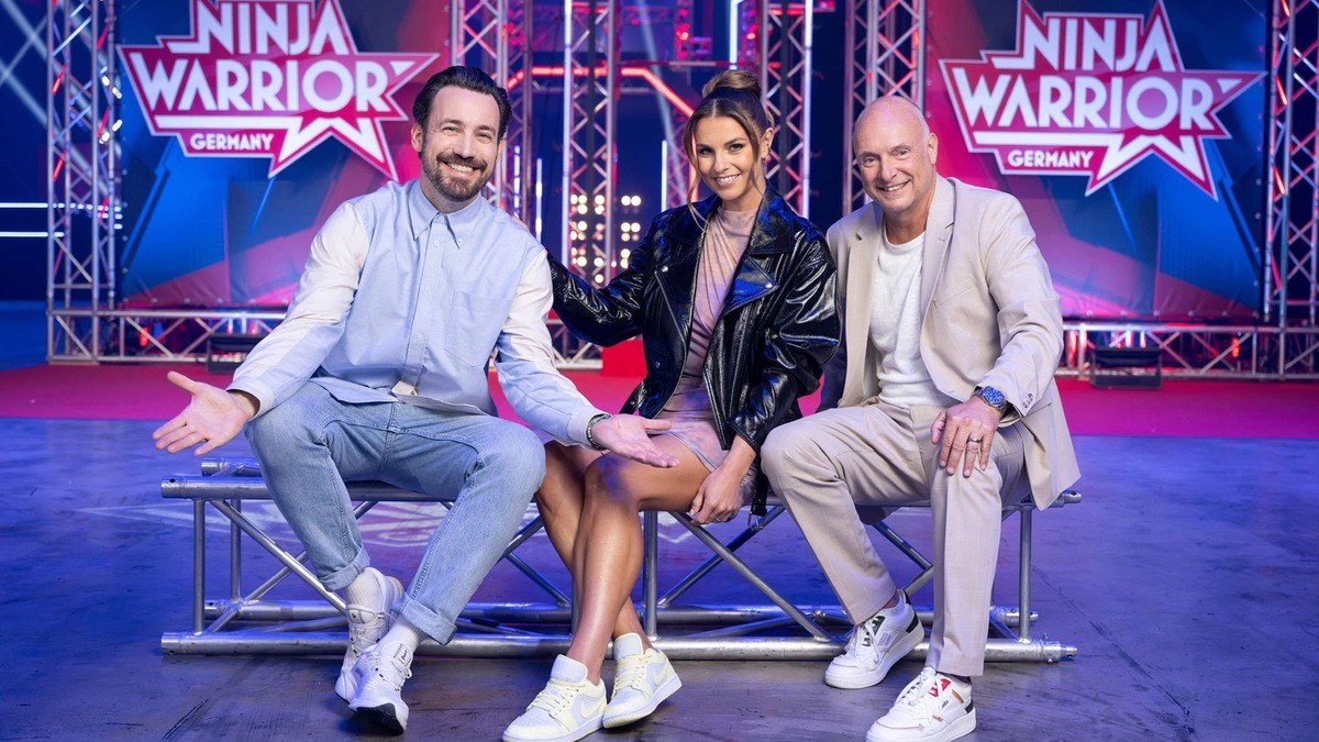 Jan Köppen, Laura Wontorra und Frank Buschmann dürfen in der Promi-Ausgabe von "Ninja Warrior" eigene Teams an den Start schicken.