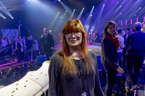 Sängerin und ESC Legende Katja EBSTEIN Wunder gibt es immer wieder als Gast bei der Veranstaltung - Der deutsche Vorentscheid Unser Lied für Liverpool zum Eurovision Song Contest ESC 2023 in den MMC S ...