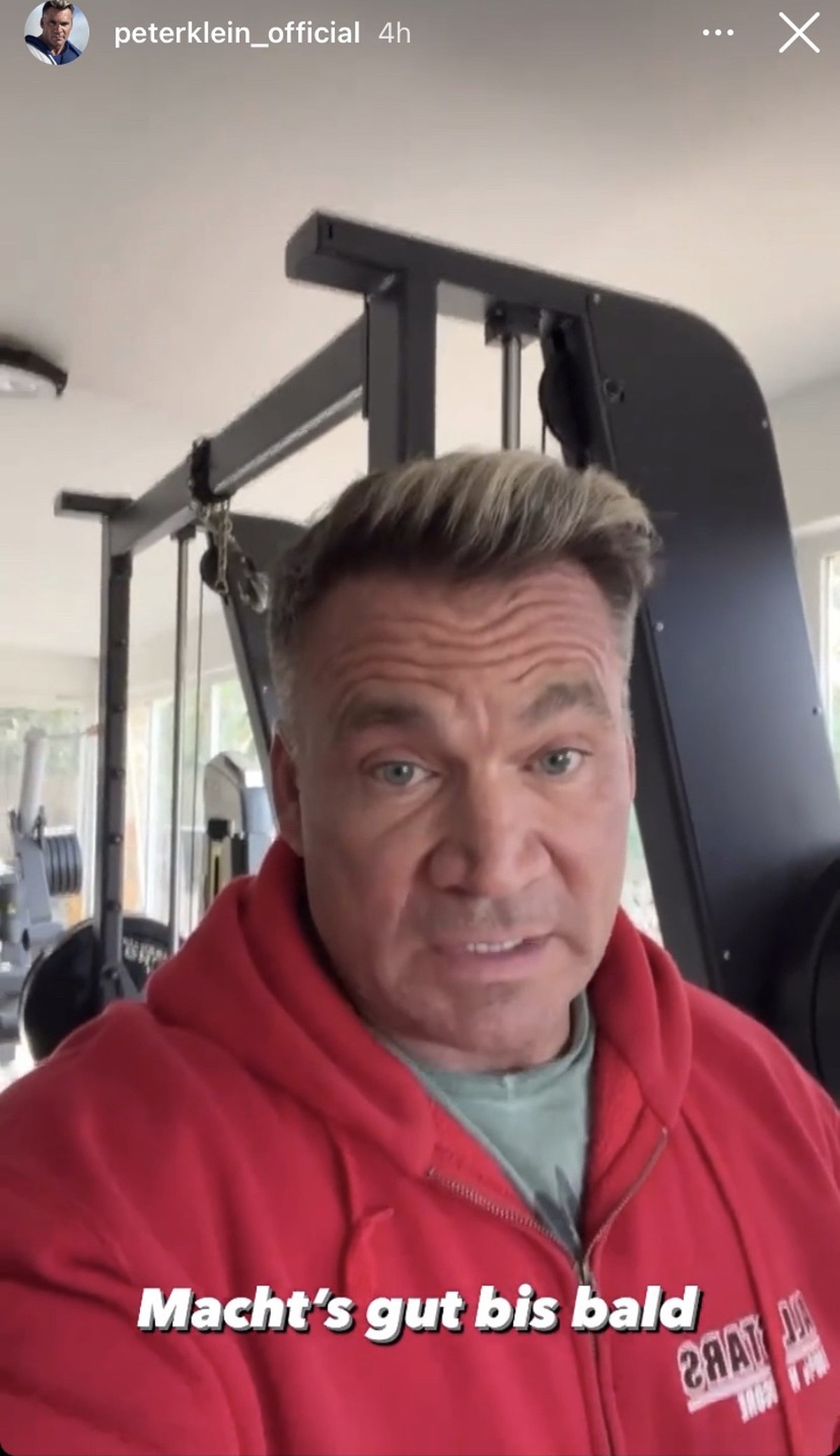 Peter möchte sich wieder melden, wenn ihm danach ist.