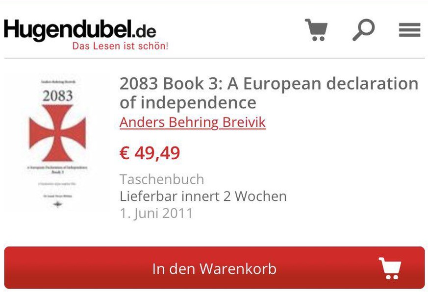 Dieses Angebot im Online-Shop von Hugendubel stieß eine Debatte über die Datenbank-Selektion von Buchhändlern an.