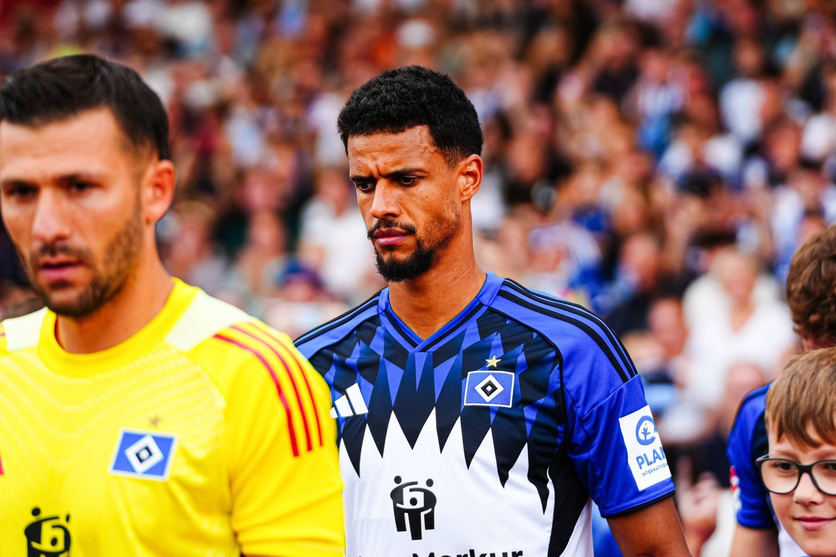 Robert Glatzel Hamburger SV, 09 GER, VfB Oldenburg vs. Hamburger SV, Fussball, Testspiel, Saison 2025/2026, 06.07.2025 GER, VfB Oldenburg vs. Hamburger SV, Fussball, Testspiel, Saison 2025/2026, 06.07 ...
