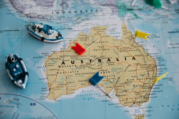 Australien ist größer, als es auf der Karte aussieht.