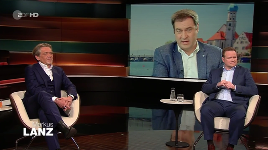 Söder bei "Markus Lanz": "Ich werde die ganze Nacht über diesen Satz