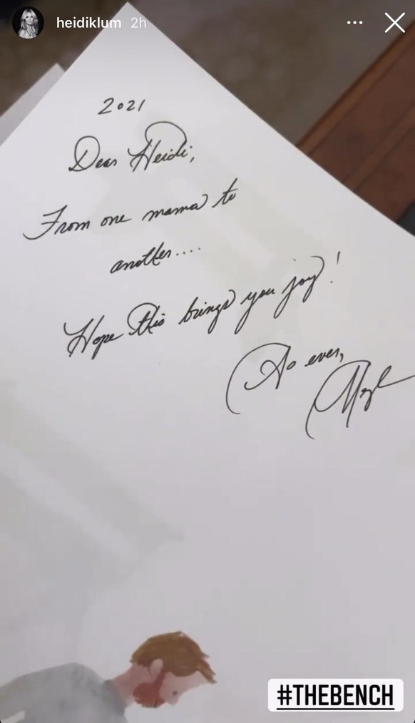 Sogar eine handschriftliche Notiz gibt es von der Herzogin.