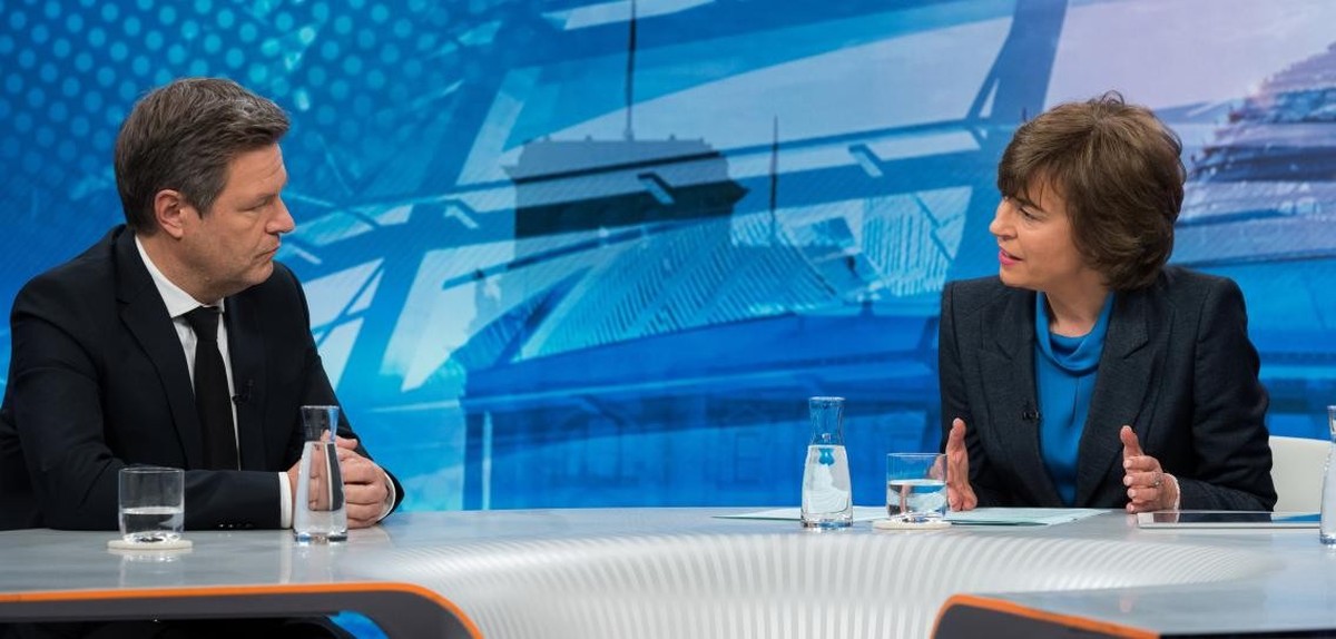 Habeck zu Gast bei "Illner".
