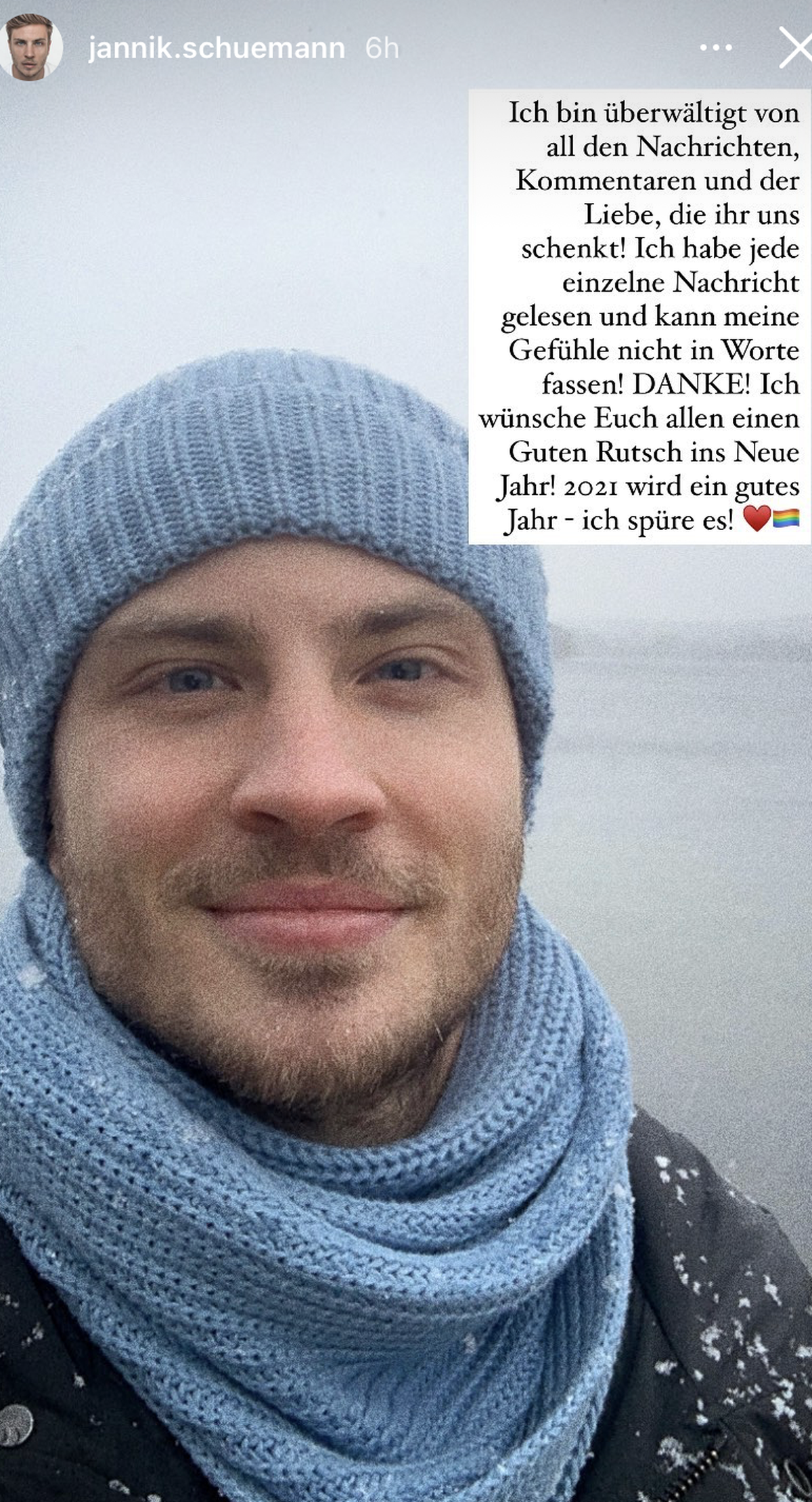Jannik Schümann meldet sich bei seinen Fans nach Coming-Out.