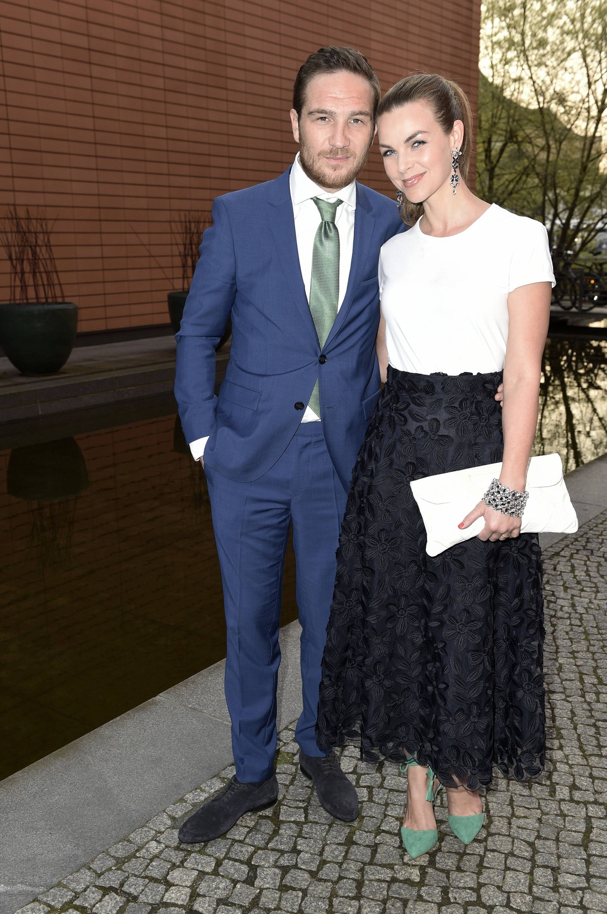 Frederick Lau mit Ehefrau Annika Lau bei der 39. Verleihung des Jupiter Award 2018 im Grand Hyatt Hotel. Berlin, 18.04.2018 *** Frederick Lau with wife Annika Lau at the 39th ceremony of the Jupiter A ...
